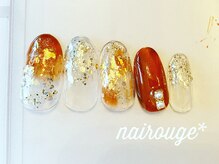 ネイル―ジュ 札幌大通店(nairouge*)/秋☆ニュアンスネイル♪