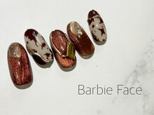 バービーフェイス 恵比寿(Barbie Face)/ホルスタインネイル