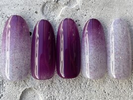 モヘアシンプルグラデ ¥7000