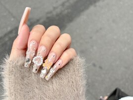 ★パールビジューネイル★
