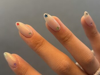 アイネイルズ 天神今泉店(I-nails)/【mami】カラフルスター