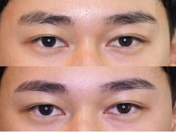 デザインケー 福島店(designK)/【アイブロウ】メンズ眉毛WAX