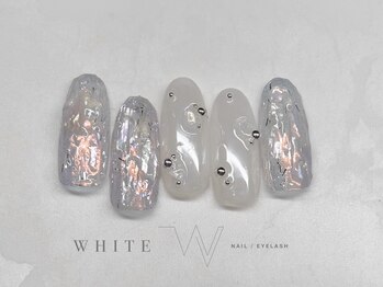 ホワイト(WHITE)/5月6月トレンドデザインコース