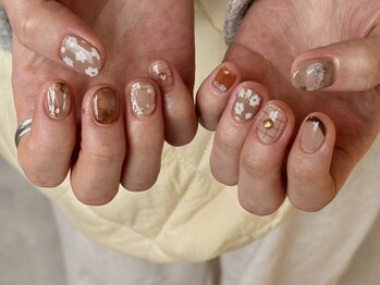 MOCOA nail【モコアネイル】フィルイン/パラジェルの写真/上品さの中に、さりげないオシャレを☆大人のための定額ネイル♪シンプル派さんから華やかにしたい方にも☆
