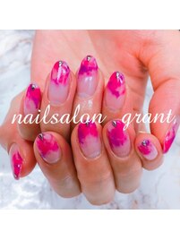 お客様持ち込み画像ネイル