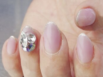 シャイニング ジェイ(Shining J)/シアーカラーのニュアンスネイル