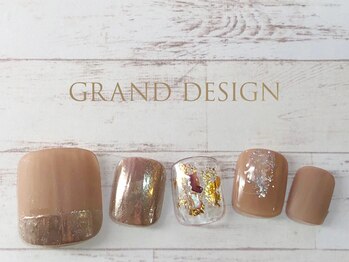 グランドデザイン 大垣店(GRAND DESIGN)/箔ネイル