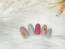 モンスリールネイル(Mon sourire nail)/【ハンド】定額アート7980円