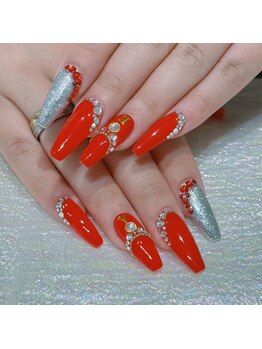 クイーンズビューティーサロン 新宿本店(Queen's beauty salon)/チップアートやり放題&つけ放題