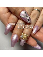 リアンナ アンド アイシンスタジオ &nbsp;甲府店(LIANAH&EYE SSIN STUDIO)/ブランドロゴネイル
