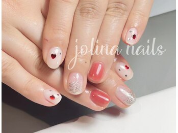 ジョリーナ ネイルズ 鶴見(Jolina Nails)/ハートネイル
