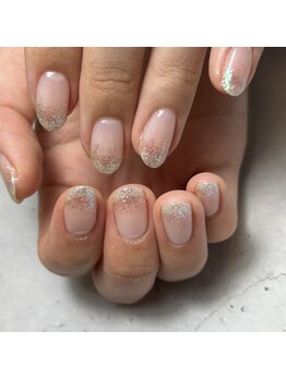 シードネイル(Seed nail)/大人上品ラメグラデーション♪