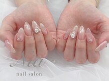 ニア ネイルサロン 大阪駅前第2ビル(Nia)/マグネット×ミラー