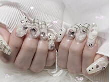 バベル 北堀江店(Babel)/もりもりホワイトネイル