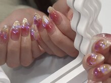 チーク×オーロラストーン