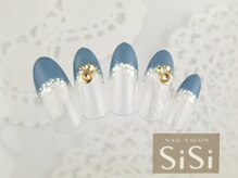 シシ(SiSi)/２カラーグラデ＆ビジュー★