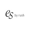 エス バイ ラッシュ(es by rush)ロゴ