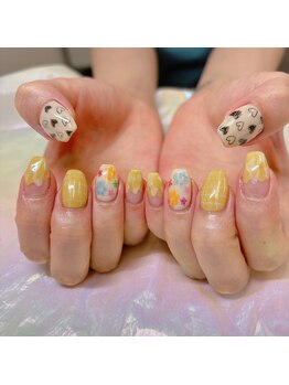 アイディールネイル(ideal nail)/落書きネイル