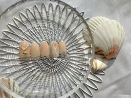 大理石×ミラーネイル♪