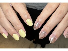 アシメカラー施術写真