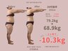10kg以上痩せたい方必見★無理なく痩せる大幅ダイエットコース初回体験¥7980