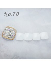 フットネイル：No.70