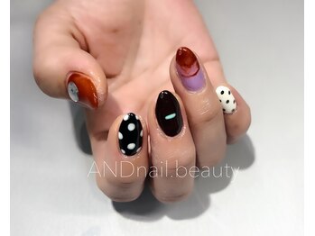 アンドネイル ビューティー(AND nail,beauty)/春ネイル/個性派ネイル/藤沢