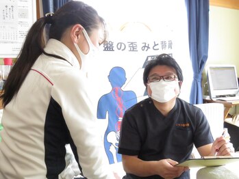 こてつ整体院/カウンセリング