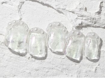 ジェミーネイル エビス(Jemiy nail ebisu)/クリアパール8900yen