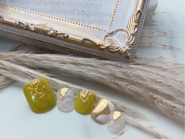 秋色ニュアンスネイル