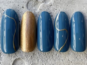 フリークネイル(FREAK Nail)/シンプルターコイズ ¥7000