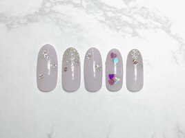 トレンド定額　シルバーラメ