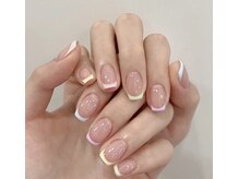 スペードキューネイル 新宿店(Spade Q Nail)/マカロンフレンチ