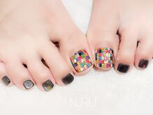 ヌル ネイル 新宿(NURU NAIL)/個性派/韓国/フットネイル/定額
