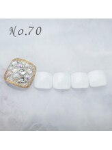はあとねいる 大阪福島店/フットネイル：No.70