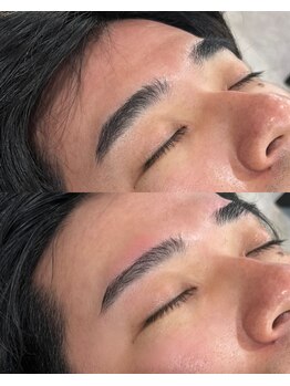 バーバーミキ 塚本(BARBER MIKI)/平行ストレート眉