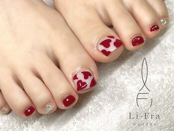 リフラ ナガラ(Li-Fra NAGARA)/フットネイルも持ち込みOK！