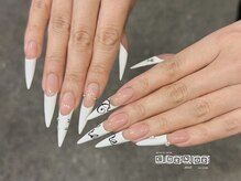 Chenoe Nails/ホワイトフレンチネイル