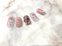 ミーム(meme)/キラキラアートネイル