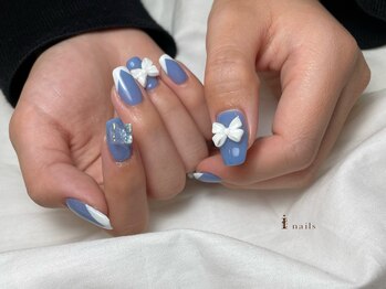 アイネイルズ 四条河原町店(I-nails)/ワンホンネイル￥6500～11500