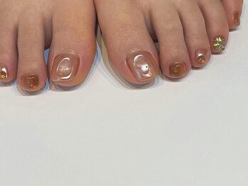 アイネイルズ 梅田店(I nails)/大人上品パールミラー¥10200