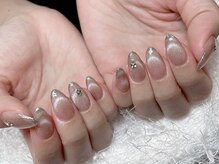 レアネイル 新宿(le'a nail)/マグネット/ラメ