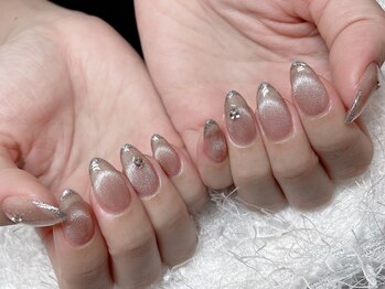 レアネイル 新宿(le'a nail)/マグネット/ラメ