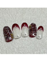 アイコニック ネイルアンドアイ 長久手店(ICONIQ nail&eye)/12月定額ネイル