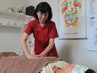按腹・背押し　50分　5500円→5000円　（お腹と背中をほぐします）