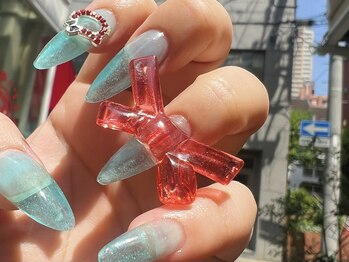 スカルプ研究所 バイ ネイルスミス(Nailsmith)/【Sサイズ】ワンカラー×パーツ