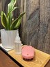 「美シェルブラシ」と「ゆるまーるじぇる」のヘッドスパ　30分￥4400