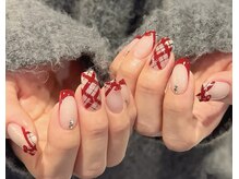 ダークハニー 池袋店(Dark Honey)/大人かわいい赤のチェック