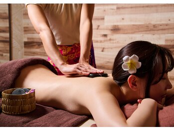 ハワイアンフォレストSpa マーケットスクエア川崎店/【オプション】ホットストーン