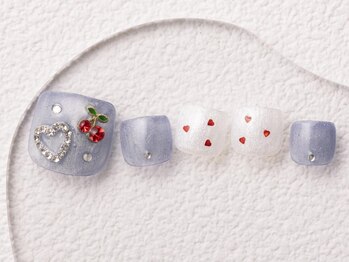 アイネイルズ 大宮店(Ｉ nails)/ブルーマグ×ガーリチェリー